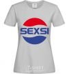 Women's T-shirt SEXSI grey фото