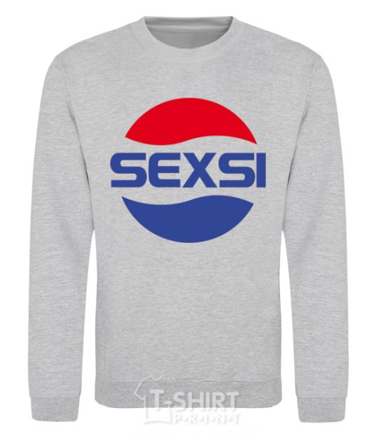 Sweatshirt SEXSI sport-grey фото