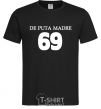 Men's T-Shirt DE PUTA MADRE black фото