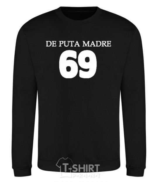 Sweatshirt DE PUTA MADRE black фото