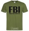 Men's T-Shirt FEMALE BODY INSPECTOR millennial-khaki фото