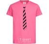 Kids T-shirt Striped tie heliconia фото