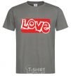 Men's T-Shirt DRAWN LOVE dark-grey фото