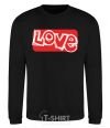 Sweatshirt DRAWN LOVE black фото