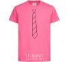 Kids T-shirt Light striped tie heliconia фото
