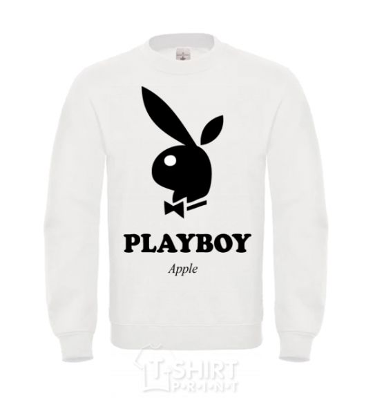 Sweatshirt PLAYBOY APPLE White фото