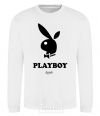 Sweatshirt PLAYBOY APPLE White фото