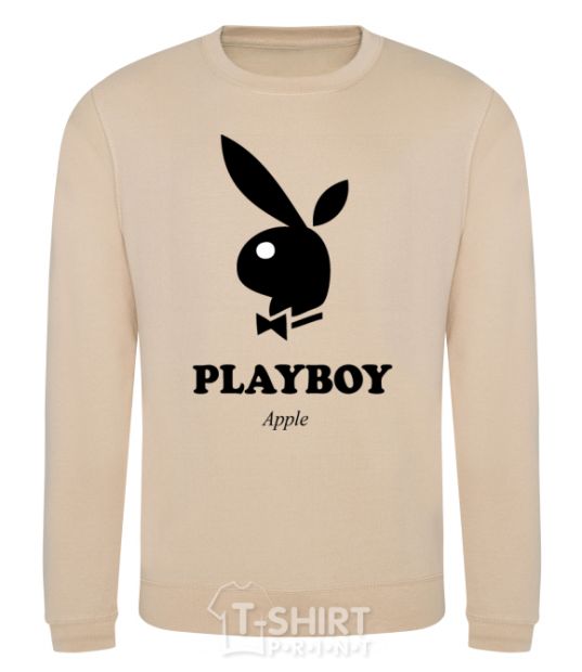 Sweatshirt PLAYBOY APPLE sand фото