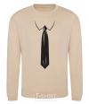 Sweatshirt Tie BLACK sand фото