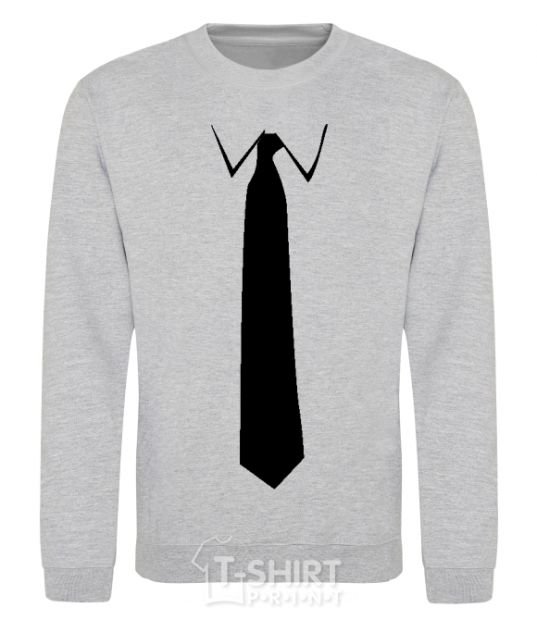 Sweatshirt CLASSIC TIE sport-grey фото
