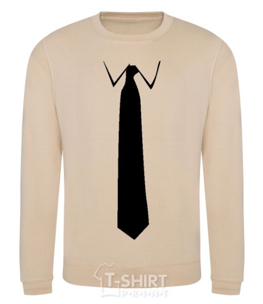 Sweatshirt CLASSIC TIE sand фото