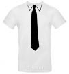 Men's T-Shirt CLASSIC TIE White фото