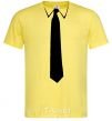 Men's T-Shirt CLASSIC TIE cornsilk фото