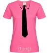Women's T-shirt CLASSIC TIE heliconia фото