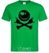 Men's T-Shirt PIRATE Smiley face kelly-green фото