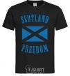 Men's T-Shirt SCOTLAND FREEDOM black фото