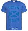 Men's T-Shirt SCOTLAND FREEDOM royal-blue фото
