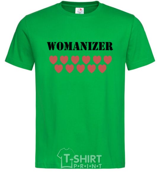 Men's T-Shirt WOMANIZER kelly-green фото