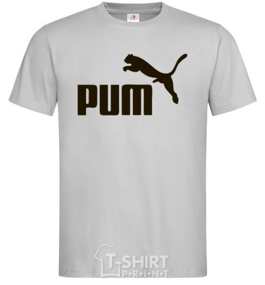 Мужская футболка PUM Серый фото