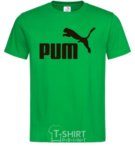 Men's T-Shirt PUM kelly-green фото