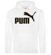 Men`s hoodie PUM White фото