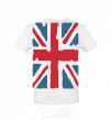 Men's T-Shirt ФЛАГ GREAT BRITAIN White фото