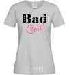 Женская футболка BAD GIRL Simple Серый фото