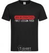 Men's T-Shirt SEX INSTRUCTOR. FREE black фото