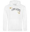 Men`s hoodie The world's greatest director White фото