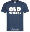 Men's T-Shirt OLD SCHOOL navy-blue фото