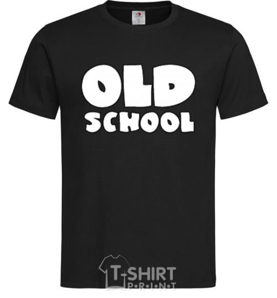 Men's T-Shirt OLD SCHOOL black фото