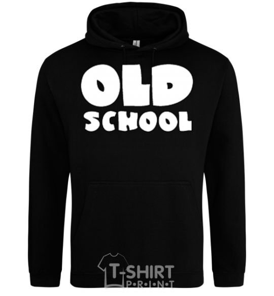 Men`s hoodie OLD SCHOOL black фото