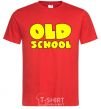 Men's T-Shirt OLD SCHOOL red фото