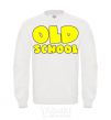 Sweatshirt OLD SCHOOL White фото