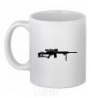 Ceramic mug SNIPER White фото