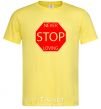 Men's T-Shirt NEVER STOP LOVING cornsilk фото