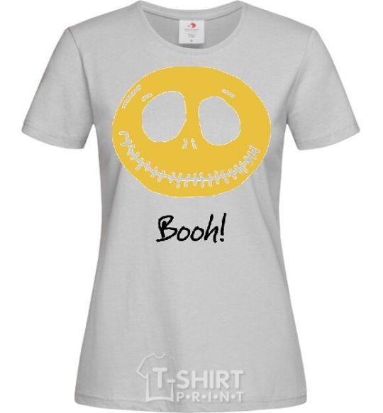 Women's T-shirt BOOH! grey фото