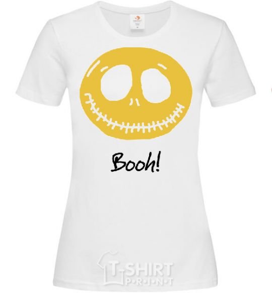 Women's T-shirt BOOH! White фото