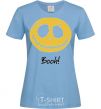 Women's T-shirt BOOH! sky-blue фото