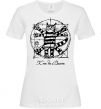 Women's T-shirt CAT DA VINCI Exclusive White фото