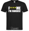 Men's T-Shirt I AM FAMOUS black фото