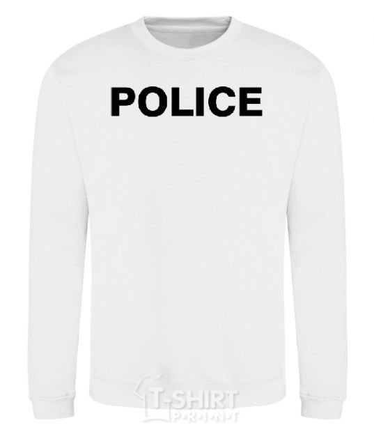 Sweatshirt POLICE White фото