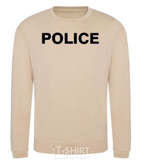 Sweatshirt POLICE sand фото