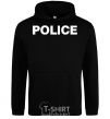 Men`s hoodie POLICE black фото