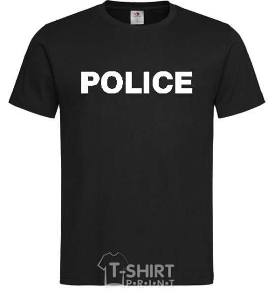 Men's T-Shirt POLICE black фото