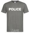 Men's T-Shirt POLICE dark-grey фото