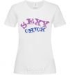 Women's T-shirt SEXY CHICK White фото