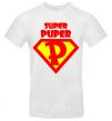 Мужская футболка SUPER PUPER Белый фото