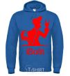 Men`s hoodie iBOLIT royal фото