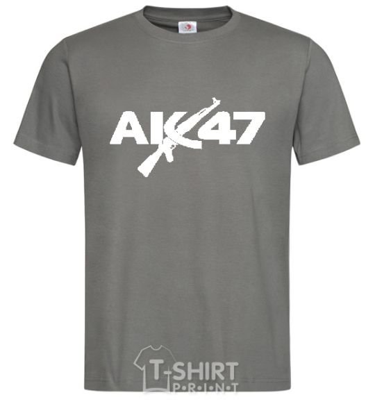 Men's T-Shirt АК 47 dark-grey фото